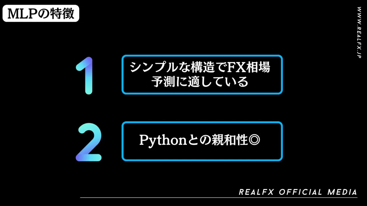 REALFX MLPの特徴